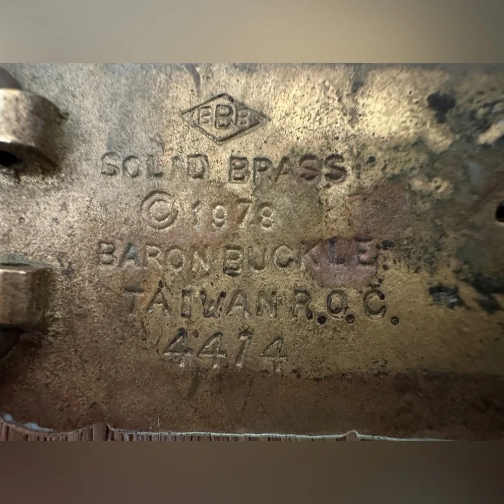 Baron Belt Buckles vintage nos